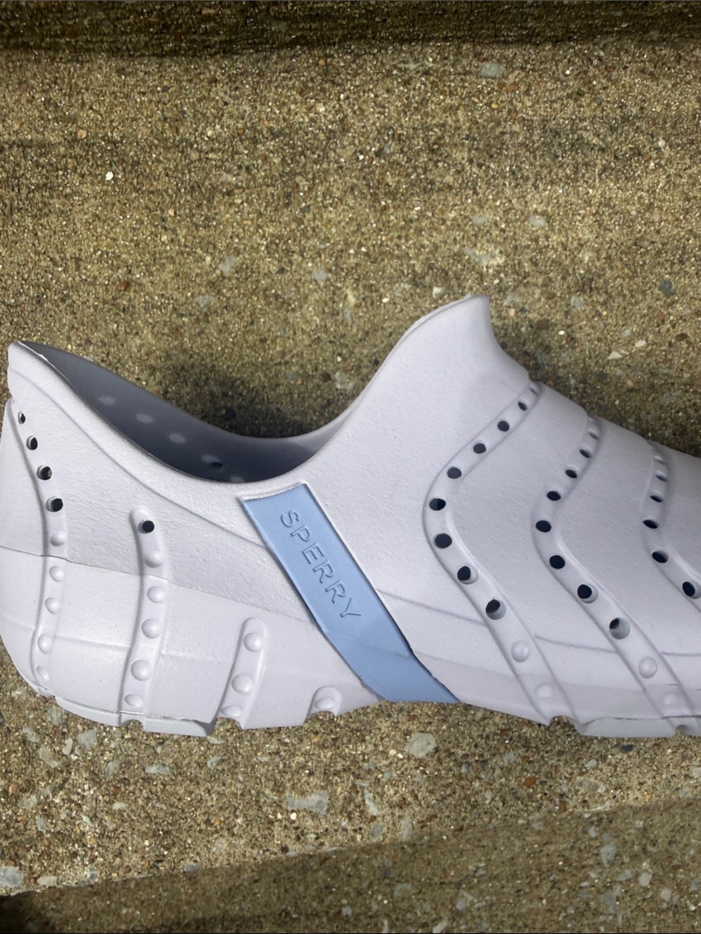 Sperry Water Strider Lilac Water Shoes Women's Size 9 or Men's Size 8 - Picture 2 of 7